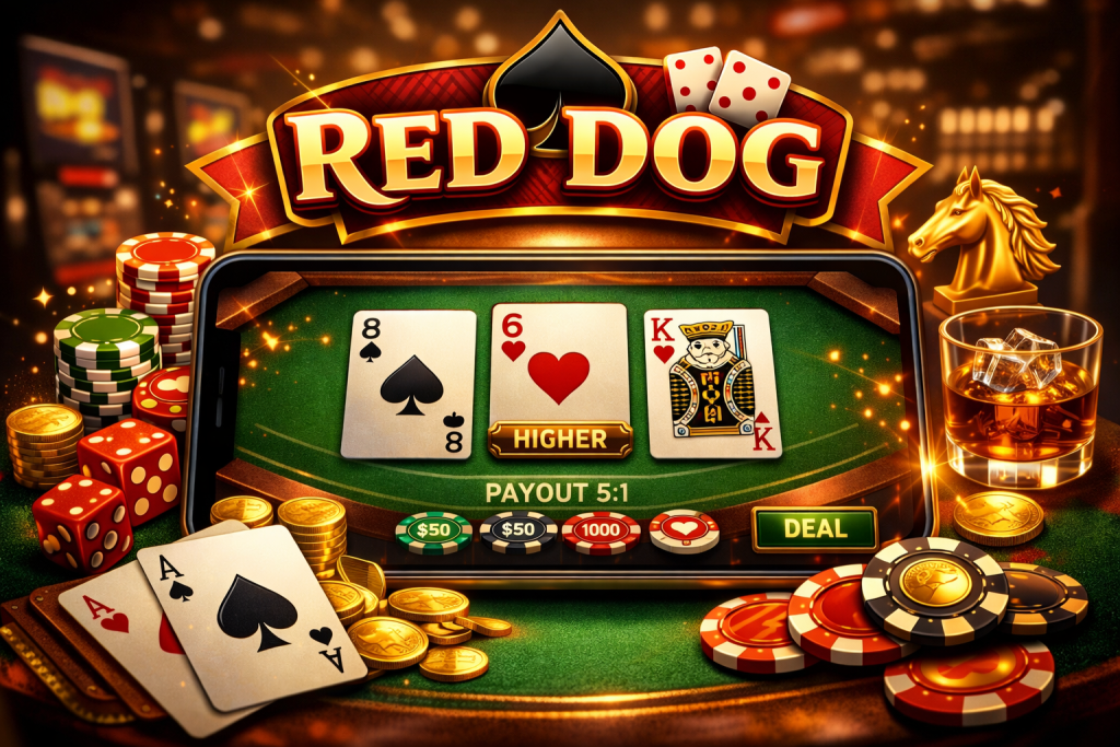 Red Dog AK168 – Trải Nghiệm Game Bài Đầy Kịch Tính